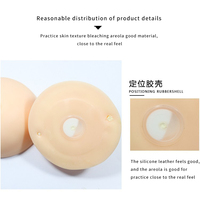 Offre Spéciale : Moule d'entraînement 3D en silicone pour microblading, qualité alimentaire, réaliste, pour maquillage permanent, paire de seins et mamelons sexy