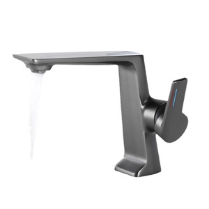 Jboyuan White Single Handle Basin Faucet Ceramic Valve Core Deck Mounted For Bathroom Sink - Product Image 5
