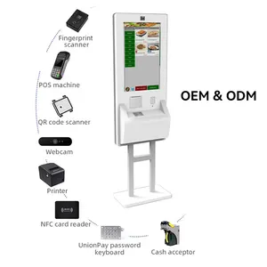 각자 주문 간이 건축물 터치스크린 대중음식점 주문 간이 건축물 메뉴 호텔 각자 서비스 주문 간이 건축물