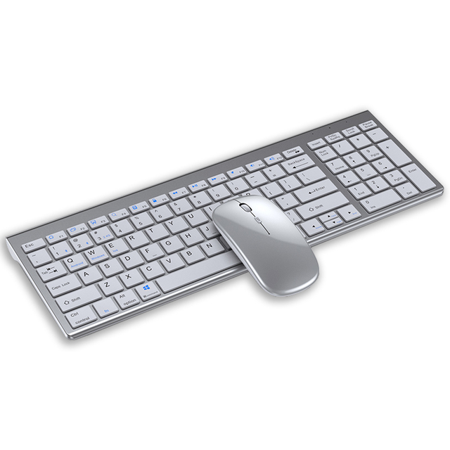 Factory Price Whole Sale Hot Selling Portable BT 2.4G Wireless Mouse Combo