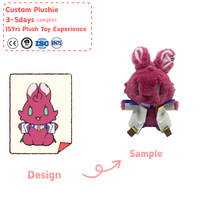 Giocattoli di Peluche Personalizzati con MOQ Flessibile, Giocattoli di Peluche da Collezione, Prezzo di Fabbrica OEM