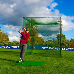 Özelleştirilmiş 3*3*3m/10*10 * 10ft Golf vuruş kafesi isabet hedef Net dayanıklı çerçeve ile kapalı ve açık uygulama kolay kurulum - Product Image 2