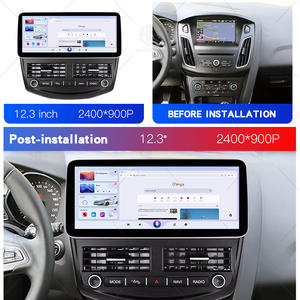 12,<span class=keywords><strong>3</strong></span> pulgadas 4 + 64GB reproductor de coche DSP inalámbrico Carplay marco de navegación <span class=keywords><strong>GPS</strong></span> pantalla táctil completa Android Radio para <span class=keywords><strong>Ford</strong></span> <span class=keywords><strong>Focus</strong></span> 2012-2018 - Product Image 3