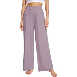 Pantalon Palazzo Large Femme en Viscose Bambou Confortable avec Poches pour Détente et Sommeil – Tailles S à XXL – Vente en Gros - Product Image 2
