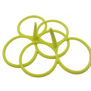 <b>Silicone</b> 3-Hole Pancake Mold Flippin' Frying Shaper Egg <b>Tools</b> for Perfectly Spherical - Product Image 1