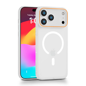 Custodia magnetica per telefono per <span class=keywords><strong>Apple</strong></span> 17 con finitura opaca satinata ad aria <span class=keywords><strong>Cover</strong></span> per iPhone 16 e 15 Pro Max - Product Image 5