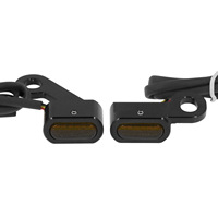 Luz de marcha diurna mini para motocicleta, luz indicadora LED, adecuada para Harley Glide y Softail, accesorios de modificación de luces direccionales