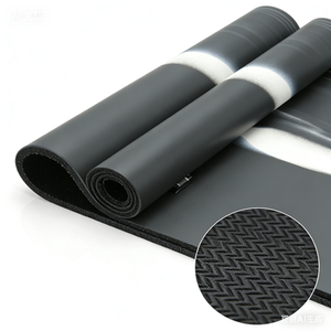 Tapete de Yoga de Caucho Natural Esmerilado Antideslizante de Doble Cara de Alta Calidad, 4 mm de Grosor, Silencioso y Absorbente de Impactos, para Deportes y Danza - Product Image 5