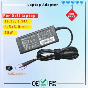 Câble <span class=keywords><strong>d</strong></span>'<span class=keywords><strong>alimentation</strong></span> 19,5 V 3,34 A 65 W, chargeur pour ordinateur <span class=keywords><strong>portable</strong></span> DELL Inspiron 17, Vostro 15, 14, 13, pour Latitude, adaptateur secteur - Product Image 2