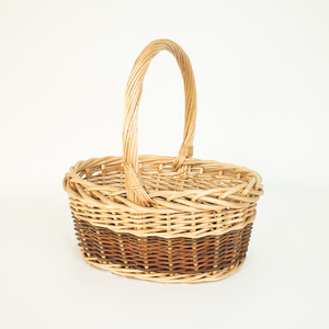JY Wicker Flower <strong>Baskets</strong> <strong>Cheap</strong> Price <strong>Wholesale</strong> Handmade Woven Wicker Gift <strong>Basket</strong> Customization Private Brand - Product Image 5