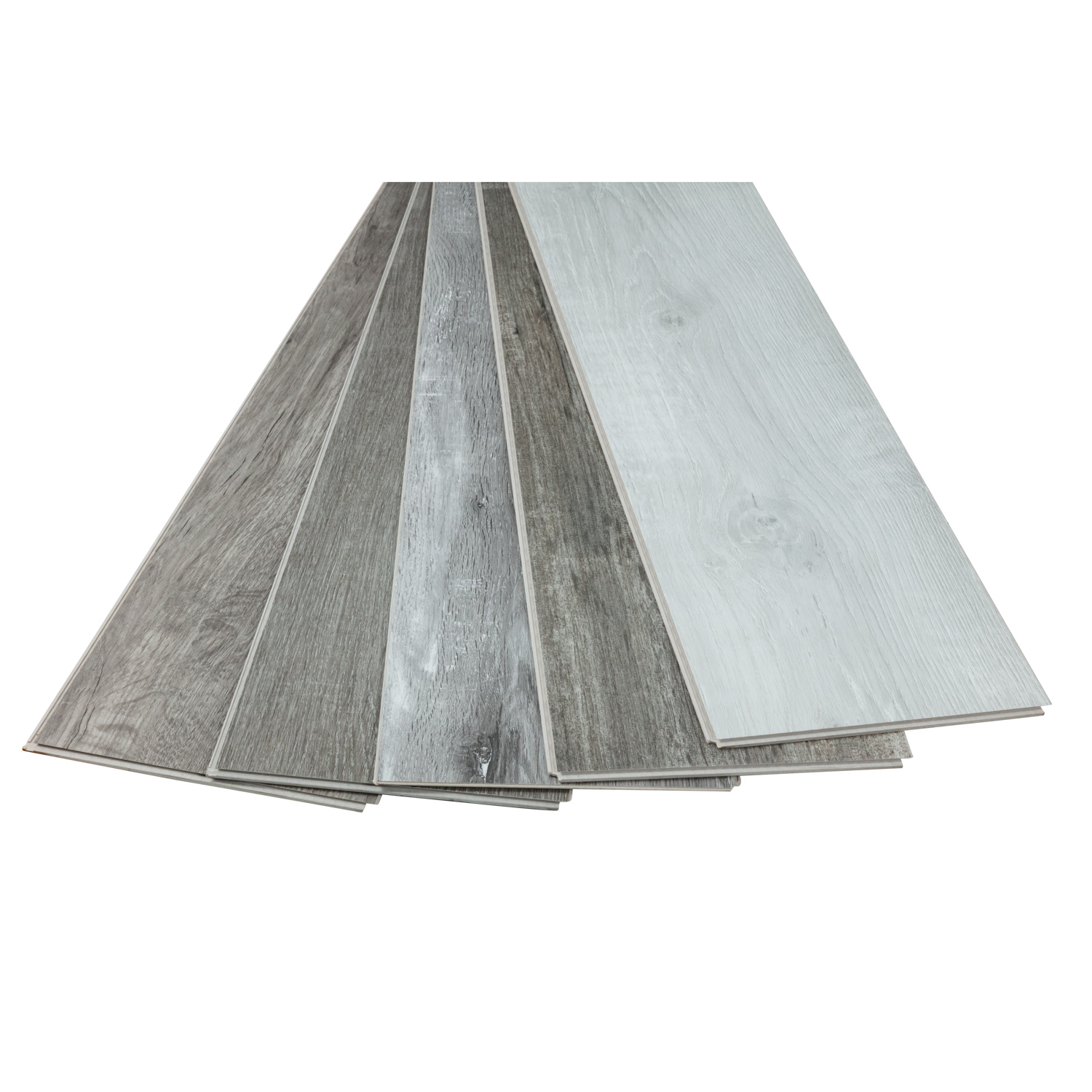 pvc豪华灰色外观乙烯基地板点击地板lvt地板