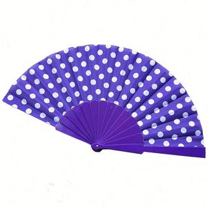 Anime-Inspired 3D Effect Folding <b>Plastic</b> Hand Fan Clacking Sound Acrylic ABS Music <b>Animal</b> Craft Business Gifts for Enthusiasts - Product Image 1