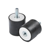Isolateur de vibrations en caoutchouc personnalisé avec support anti-vibrations à boulons et service de découpe – Amortisseur en caoutchouc durable OEM/ODM