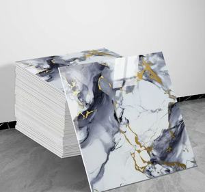 Adesivi Murali Lucidi Autoadesivi per Decorazione Casa, Carta da Parati Effetto <span class=keywords><strong>Marmo</strong></span> con Motivi Geometrici Impermeabili - Product Image 1