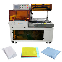 Machine d'emballage automatique de film plastique thermorétractable Machine d'emballage rétractable pour livres Tunnel de chaleur de câble Machine d'emballage rétractable