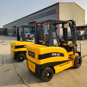 מלגזה חשמלית חדשה במלואה 1.5 טון 2 טון 3 טון 3.5 טון קיבולת 3 מטר 6 מטר משאיות הידראוליות לערום משטחים למסעדה ומחסן - Product Image 3