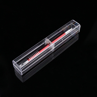 Meilleure vente étui à crayons de rangement transparent étui à stylo école/famille Promotion commerciale cadeau stylo emballage petite boîte carrée