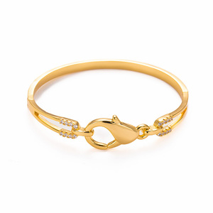 Geometric Snake Bone Chain <b>Bracelet</b> Gold And Silver Plated Double Interlocking Bangle For Women Jewelry - Product Image 5