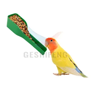 Best Price Portable Food and Water Feeder Spoon Wholesale Plastic Food Spoon for Pet