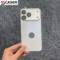 Nouveauté, coque arrière en métal de haute qualité qui se transforme instantanément en IP 18pro, avec film protecteur pour objectif, pour iPhone 12-18pm