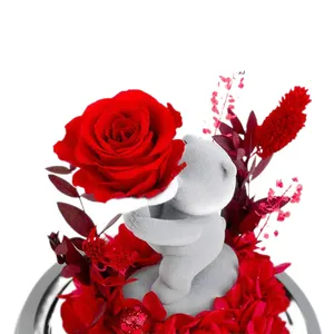 2023新着良質カスタマイズバラ花売れ筋装飾花ギフト永遠に保存されたバラ
