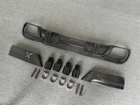 Difusor Trasero Estilo LD, Parachoques Trasero de Fibra de Carbono, Kit de Carrocería para BMW X6M F96