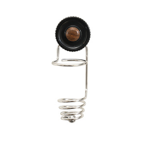 Half Island Good Quality Suction Cup Stainless Steel Wall Mount Storage Rack For Electric Shaver And Comb <b>Bathroom</b> Organizer - Product Image 5