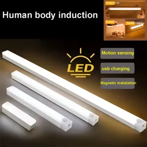 Luz <span class=keywords><strong>LED</strong></span> <span class=keywords><strong>de</strong></span> interior <span class=keywords><strong>con</strong></span> <span class=keywords><strong>sensor</strong></span> <span class=keywords><strong>de</strong></span> <span class=keywords><strong>movimiento</strong></span> recargable, luz <span class=keywords><strong>para</strong></span> armario, pasillo, escalera, cocina - Product Image 2