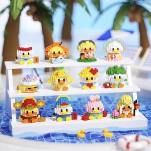 Piccolo Set di Mini Blocchi da Costruzione Fai-da-Te in Plastica con Personaggi dei Cartoni Animati, Giocattolo Puzzle da Assemblare Educativo, Regali di Natale <span class=keywords><strong>per</strong></span> <span class=keywords><strong>Bambini</strong></span> - Product Image 4