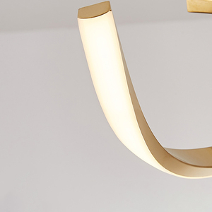 Simple Modern <strong>Fancy</strong> Strip Pendant Lamp for Home Living Room Bedroom Hanging Led Pendant <strong>Lights</strong> - Product Image 5