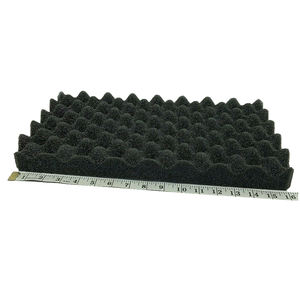 Empaquetado de inserción de espuma de poliuretano personalizado YuanYuan Paquete de espuma de polietileno de alta densidad ligero negro OEM ODM disponible - Product Image 5