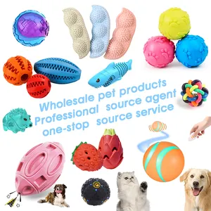 Pet toy ball wholesale customized interactive puzzle variety of pet toy ball pet products supplier source agent