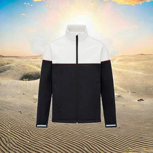 Chaqueta de Motociclista para Hombre, Estilo Vaquero, de Mezclilla, de Alta Calidad, Transpirable, Corte Ajustado, Poliéster/Algodón - Product Image 3