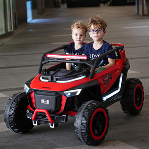 Elektrisches Kinderfahrzeug mit Fernbedienung Spielzeugauto mit Musik Sicheres Batteriebetriebenes Kinderspielzeugfahrzeug für Outdoor-Spiele - Product Image 1