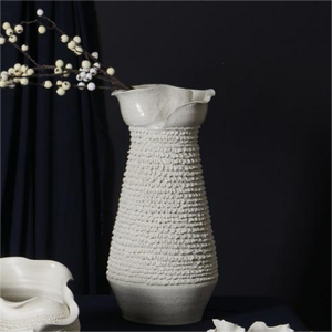 Modern Home Decorative White <b>Ceramic</b> <b>Vase</b> Set Glazed & Matt for Hotels Artificial Flower & Vessel <b>Ceramic</b> <b>Porcelain</b> - Product Image 4