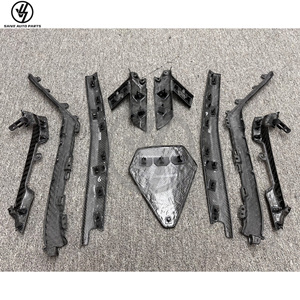 Kits Interiores de Fibra de Carbono Forjada con Acabado Brillante en Sarga, Complementos para Lamborghini Huracán LP580 LP610 2014-2018, Ajuste Preciso 1:1 - Product Image 6