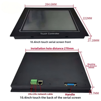 Contrôleur CNC multi-axes GX-20 avec écran couleur de 10,4 pouces |   Système de contrôle de mouvement programmable G-Code pour moteur pas à pas/servo à 1 à 6 axes