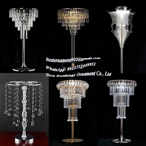 Grand <span class=keywords><strong>Vase</strong></span> à fleurs décoratif <span class=keywords><strong>Transparent</strong></span> en acrylique, centre de Table pour Table de mariage - Product Image 3