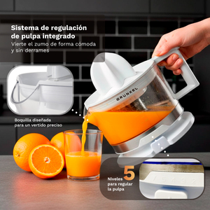 Spremiagrumi elettrico Grunkel Citrus Juicer 40W 500Ml per la preparazione di succhi freschi di arancia e limone - Product Image 4