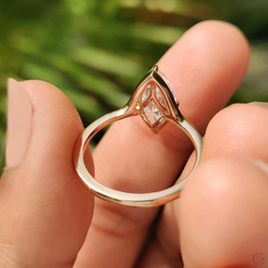 Exquisito Anillo de Diamante Cultivado en Laboratorio con Corte Brillante y Diseño Clásico Elegante para Uso Diario, de la India - Product Image 5