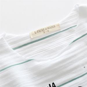 Compra en Línea de Camisetas Coreanas Lisas con Cuello Redondo para Niños de AliExpress China - Product Image 3