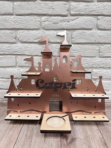 Toniebox château étagère écologique contreplaqué enfants pépinière meubles magnétique Tonie figurines présentoir <span class=keywords><strong>cadeau</strong></span> pour <span class=keywords><strong>filleul</strong></span> comprend - Product Image 5