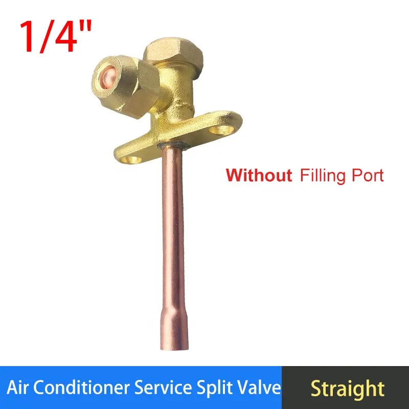 1/4" 3/8" 1/2" 5/8" 3/4" 7/8" सीधे एसी एयर कंडीशनर पार्ट्स सर्विस स्प्लिट वाल्व