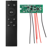 Carte de circuit de commande pour lampadaire solaire à détection de présence humaine par radar, 2.8-3.3V, portée de détection 5-10m, alimentation AAA