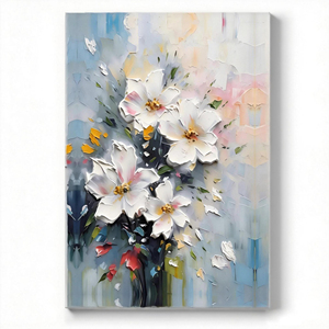 Dipinto su Tela Personalizzato con Fiori, Natura Morta e Paesaggi, Decorazione per la Casa, Arte da Appendere, Quadri e Opere d'Arte da Parete - Product Image 1