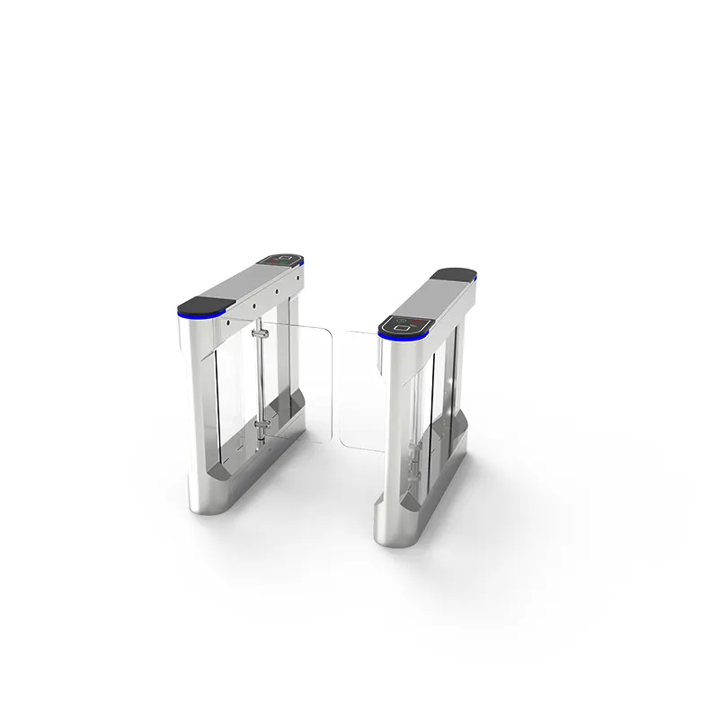 Kiểm soát truy cập hệ thống rào cản Máy quét mã vạch chống Pinch Swing rào cản cổng turnstiles QR đọc mã cửa Swing turnstile