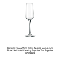 Aurum Fluit Proefglas 23 cl Bormioli Rocco H 23,5 cm Ø 5,4 cm