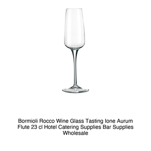 Copa de Degustación Aurum Flute 23 cl Bormioli Rocco H 23.5 cm Ø 5.4 cm - Product Image 2