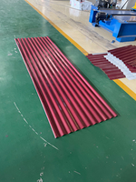 Type de nervure produit ondulé fabrication de tôle de tuile de rouleau de couleur froide formant la machine de toit de presse de prix