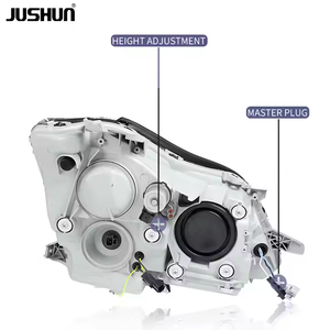 ระบบไฟส่องสว่างรถยนต์ JUSHUN ไฟหน้า LED พร้อมเอฟเฟกต์เปิด-ปิด สำหรับรถยนต์โตโยต้า คราวน์ ปี 2003-2008 รุ่นที่ 12 ตาปีศาจสีแดง - Product Image 3